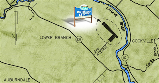River Bend Estates Location